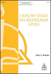 I Know That My Redeemer Lives SAB choral sheet music cover